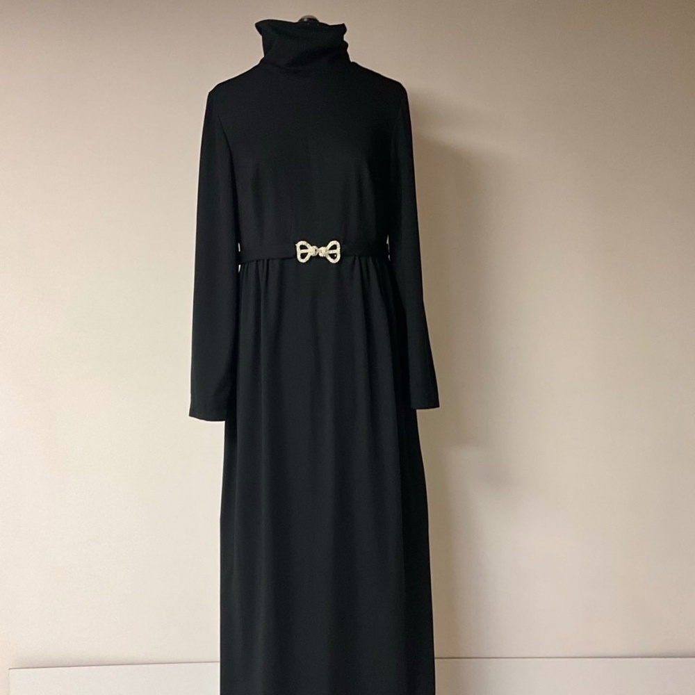 Vintage 70's Mollie Parnis Boutique for Herbert Emmanuel RARE Designer size M/L